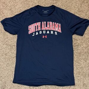 Under Armour Navy South Alabama Jaguars Tee